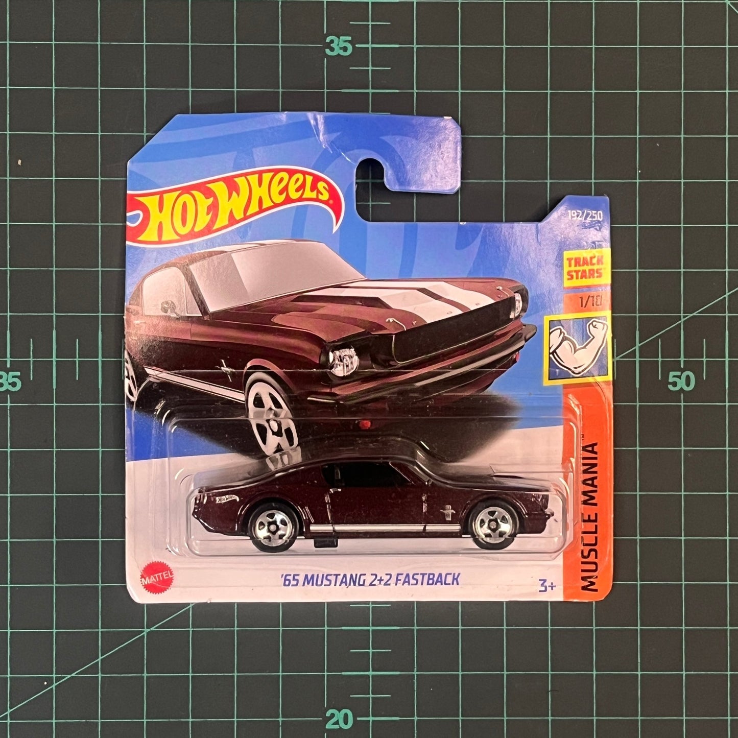 β65 Mustang 2+2 Fastback | Muscle Mania | 2022 | Hot Wheel - RetroguySA