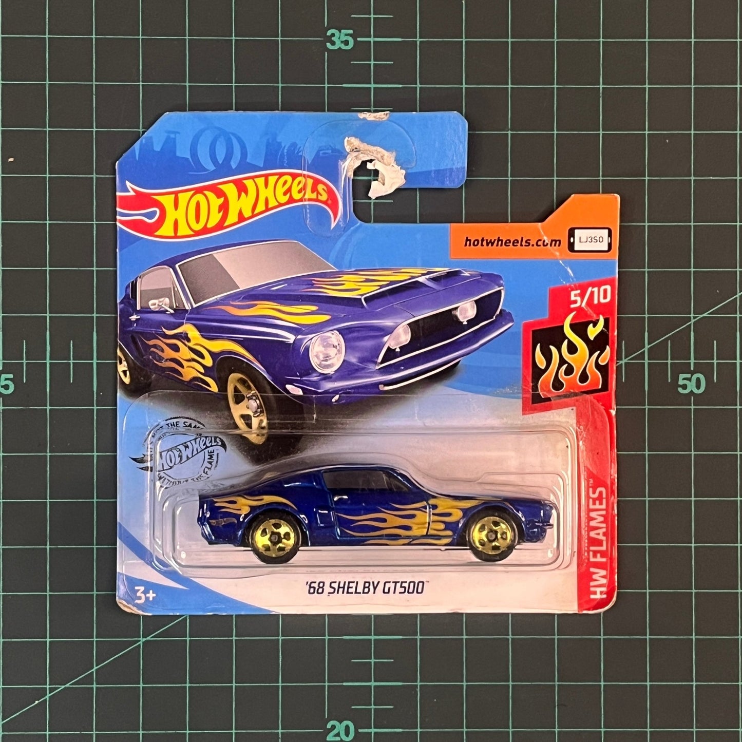 β68 Shelby GT500 | HW Flames | 2020 | Hot Wheels - RetroguySA