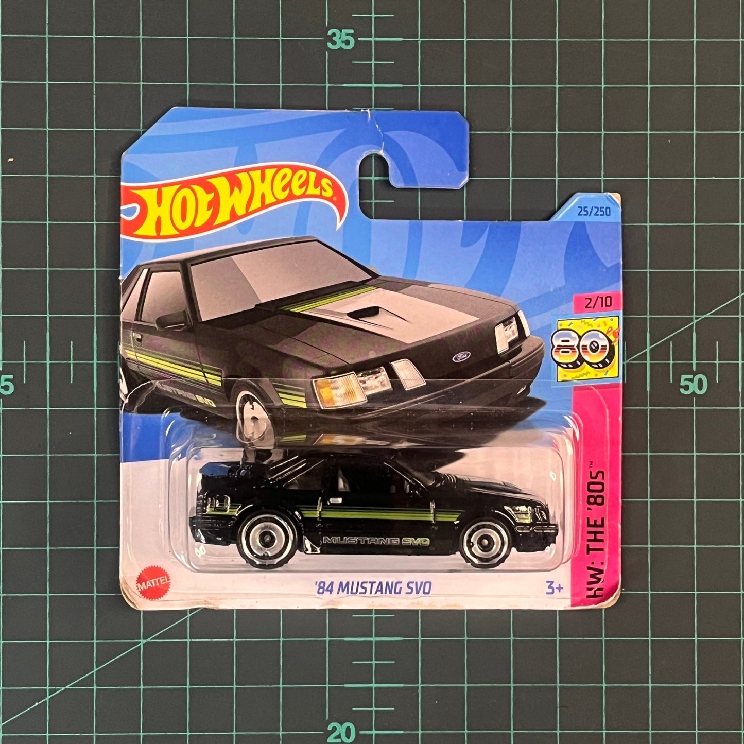 '84 Mustang SVO | HW: The '80s | 2023 | Hot Wheels - RetroguySA