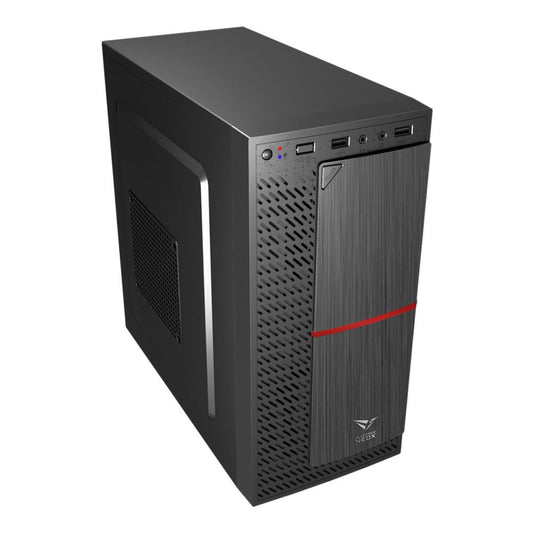 Alcatroz Azzura NeoX Micro - ATX Case with Magnum Pro 225 PSU - Red - RetroguySA