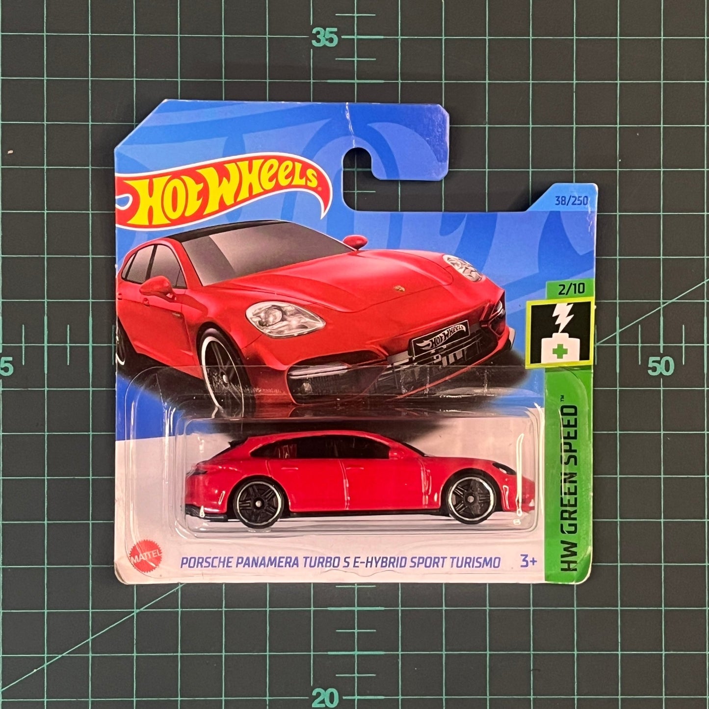 Porsche Panamera Turbo S E - Hybrid Sport Turismo | HW Green Speed | 2023 | Hot Wheels - RetroguySA