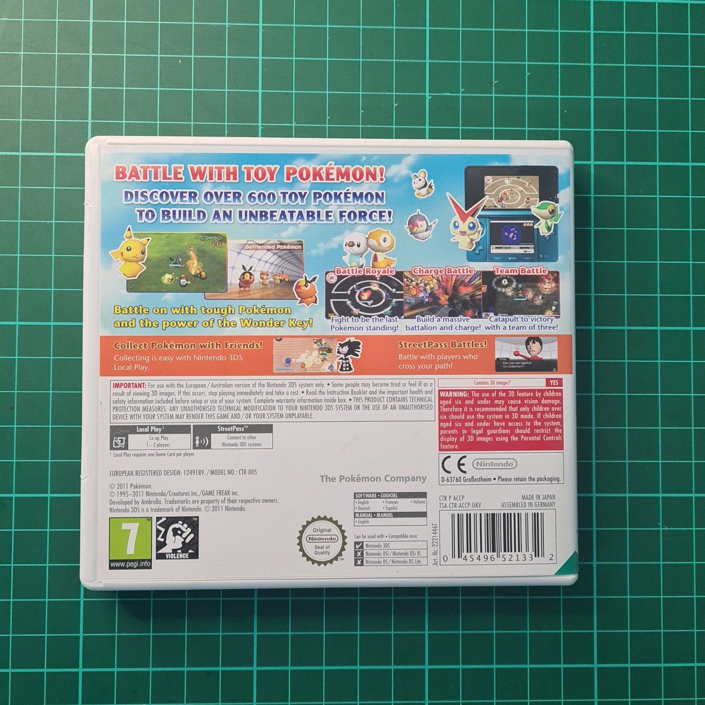 Pokemon Rumble | Nintendo 3DS | Used Game - RetroguySA