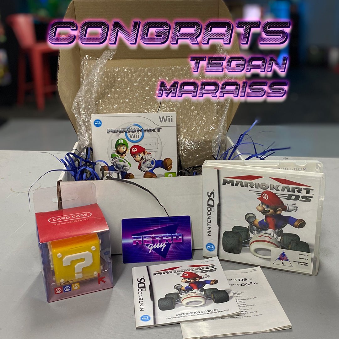 MARIO KART COMPETITION WINNER - RetroguySA