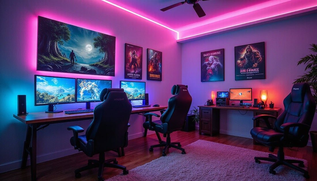 Transform Your Space: Creative Gaming Room Decor Ideas to Level Up Your Gaming Experience - RetroguySA