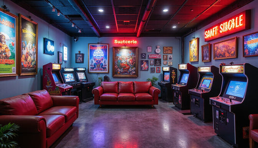 Transform Your Space with Stunning Retro Gaming Decor: A Nostalgic Journey for Every Gamer - RetroguySA