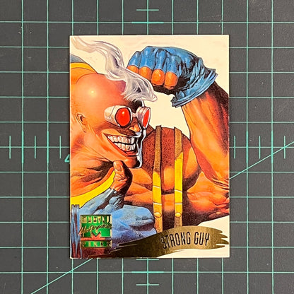 148 Strong Guy | De Vries | 1995 | Marvel Masterpieces | Trading Card - RetroguySA