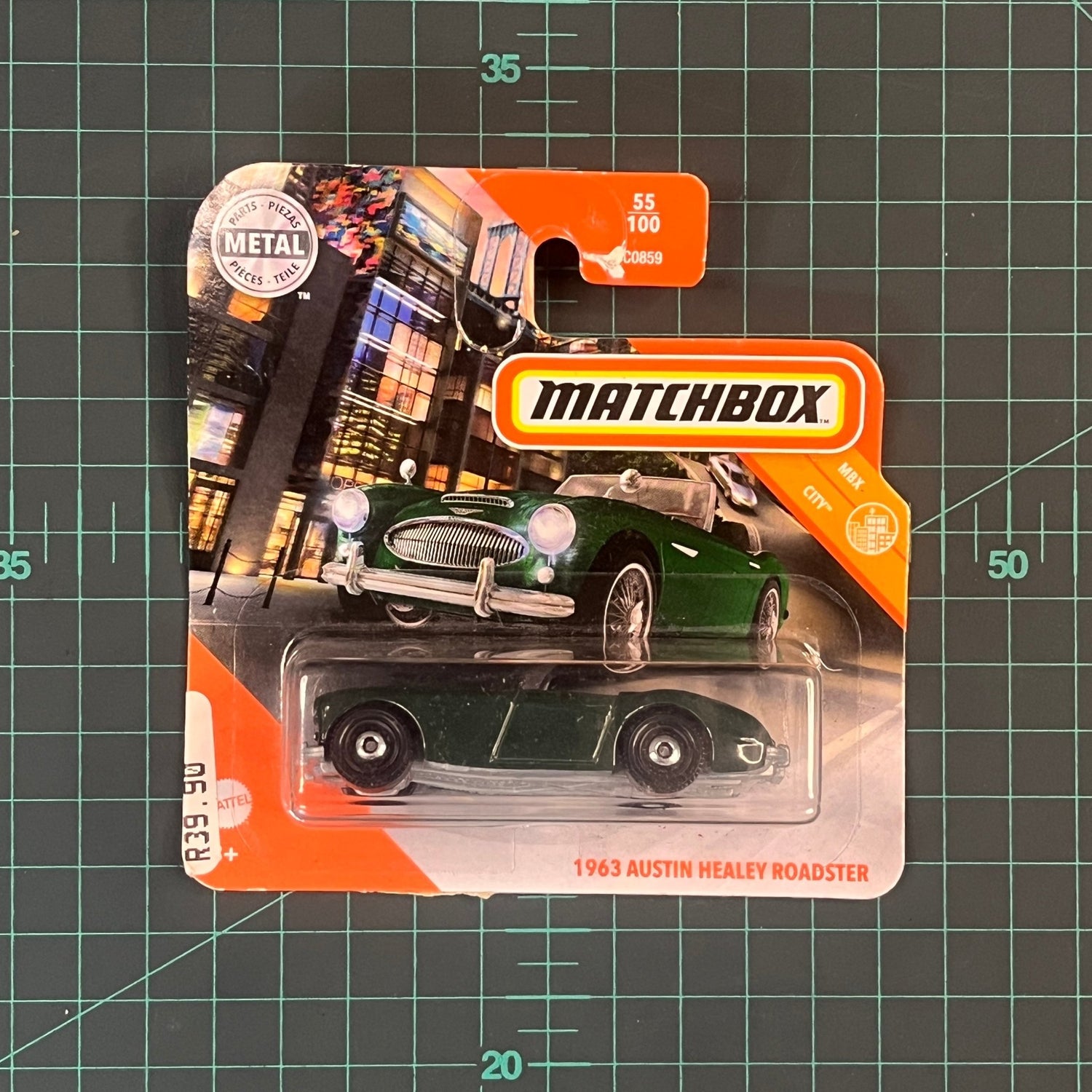 '1963 Austin Healey Roadster | MBX | 2020 | Matchbox - RetroguySA