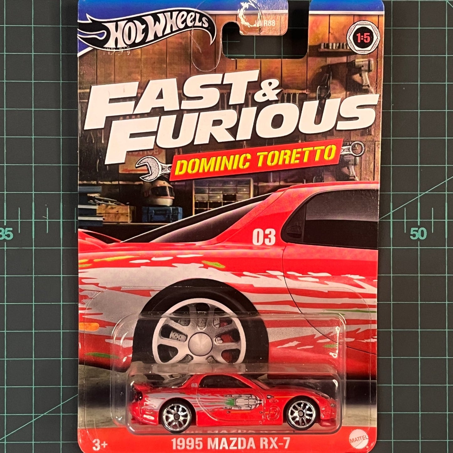1995 Mazda RX - 7 | Fast & Furious: Dominic Toretto | 2024 | Hot Wheels - RetroguySA