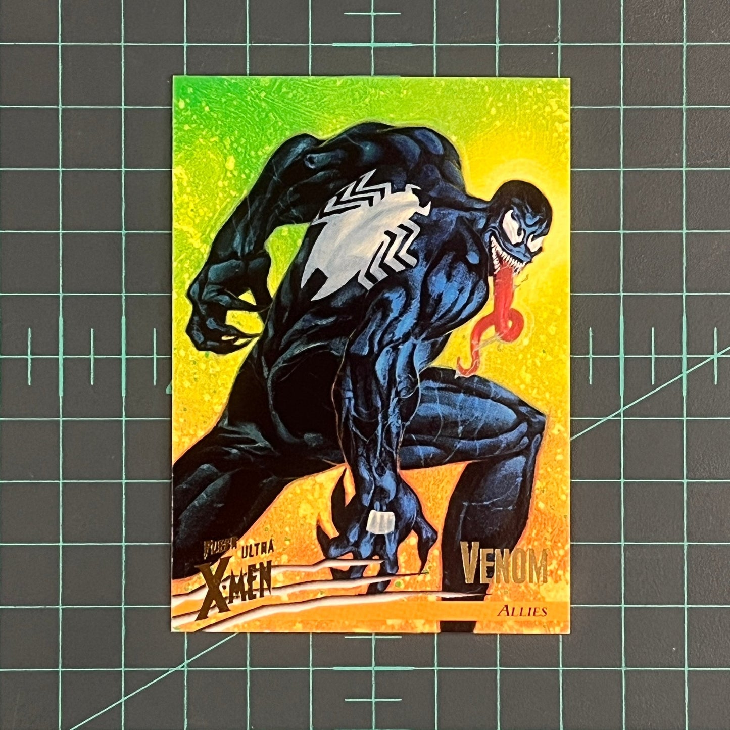 38 Venom | 1996 | X - men Ultra Fleer Wolverine | Trading Card - RetroguySA