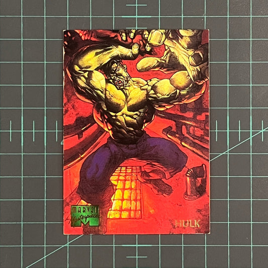 40 Hulk | Devries | 1995 | Marvel Masterpieces | Trading Card - RetroguySA