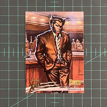 51 Patch | 1996 | X - men Ultra Fleer Wolverine | Trading Card - RetroguySA