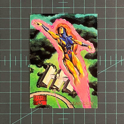 55 Jean Grey | Nelson | 1995 | Marvel Masterpieces | Trading Card - RetroguySA