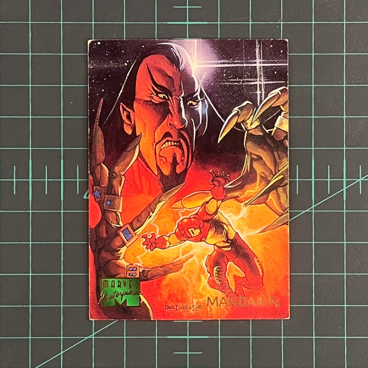 64 Mandarin | Devries | 1995 | Marvel Masterpieces | Trading Card - RetroguySA