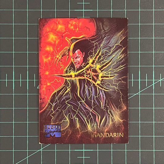 66 Mandarin | Patelis | 1995 | Marvel Masterpieces | Trading Card - RetroguySA