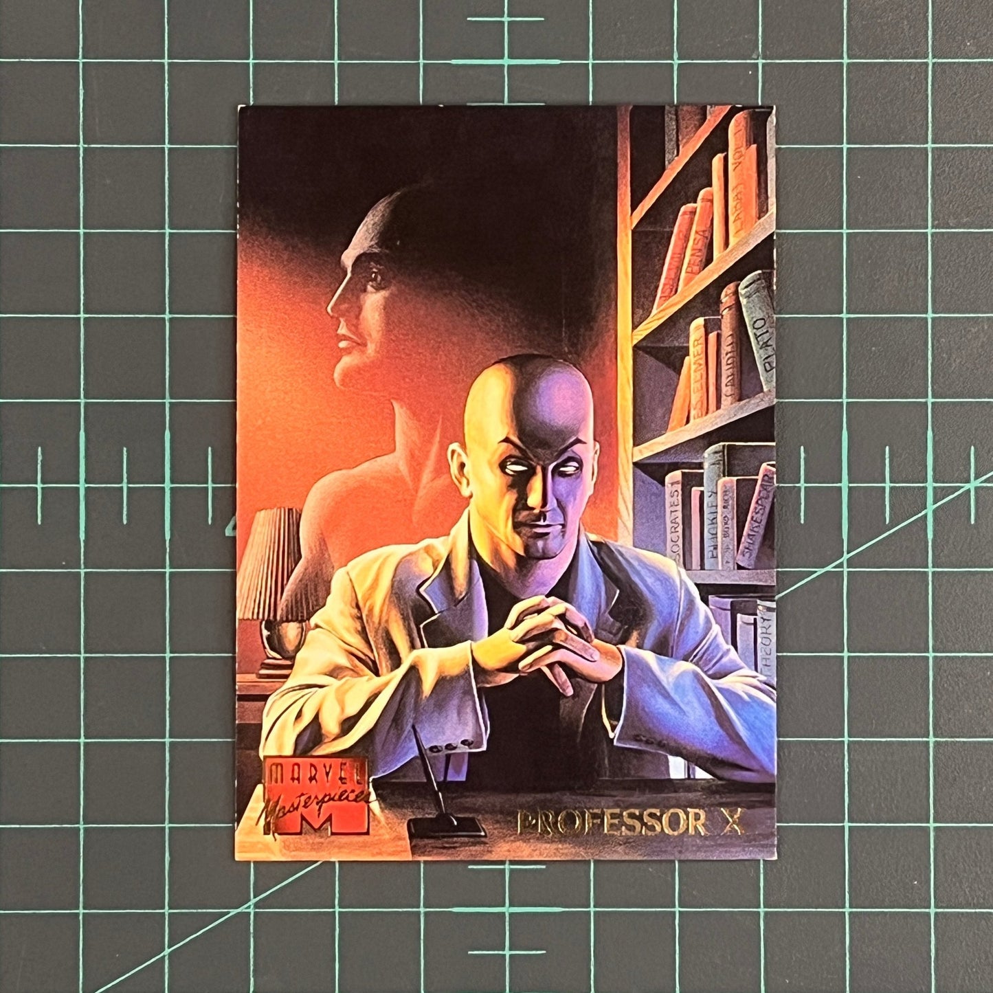 73 Professor X | Nelson | 1995 | Marvel Masterpieces | Trading Card - RetroguySA
