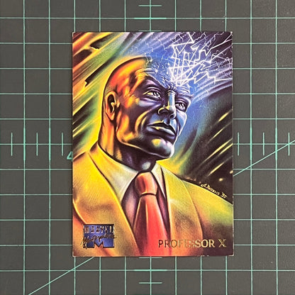 74 Professor X | Patelis | 1995 | Marvel Masterpieces | Trading Card - RetroguySA