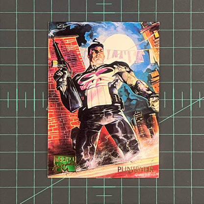 79 Punisher | Devries | 1995 | Marvel Masterpieces | Trading Card - RetroguySA