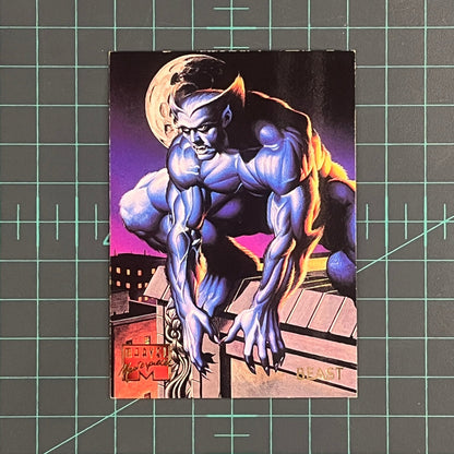 8 Beast | Nelson | 1995 | Marvel Masterpieces | Trading Card - RetroguySA