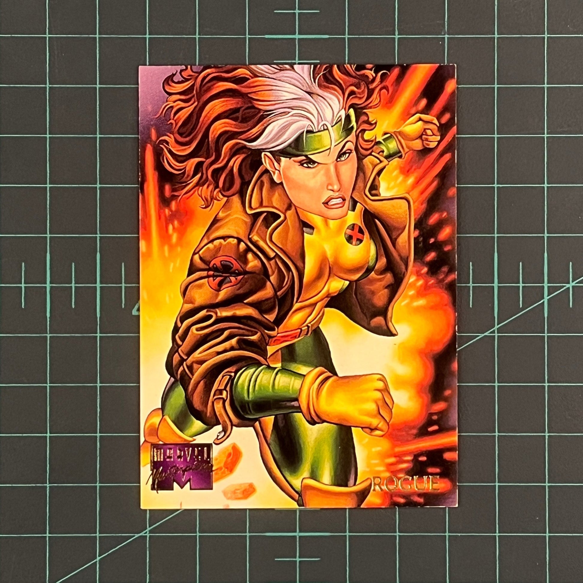 84 Rogue | Scanlan | 1995 | Marvel Masterpieces | Trading Card - RetroguySA
