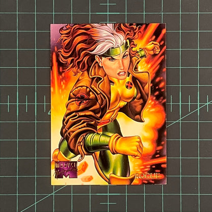 84 Rogue | Scanlan | 1995 | Marvel Masterpieces | Trading Card - RetroguySA