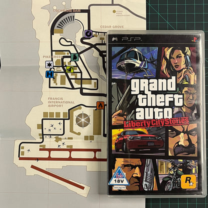 Grand Theft Auto: Liberty City Stories | Including Map | PSP | Used Game