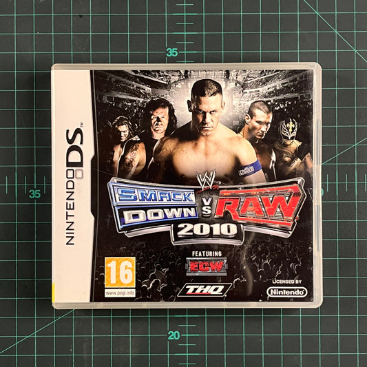 WWE Smack Down Vs Raw 2010 | Nintendo DS | Used Game | No Manual