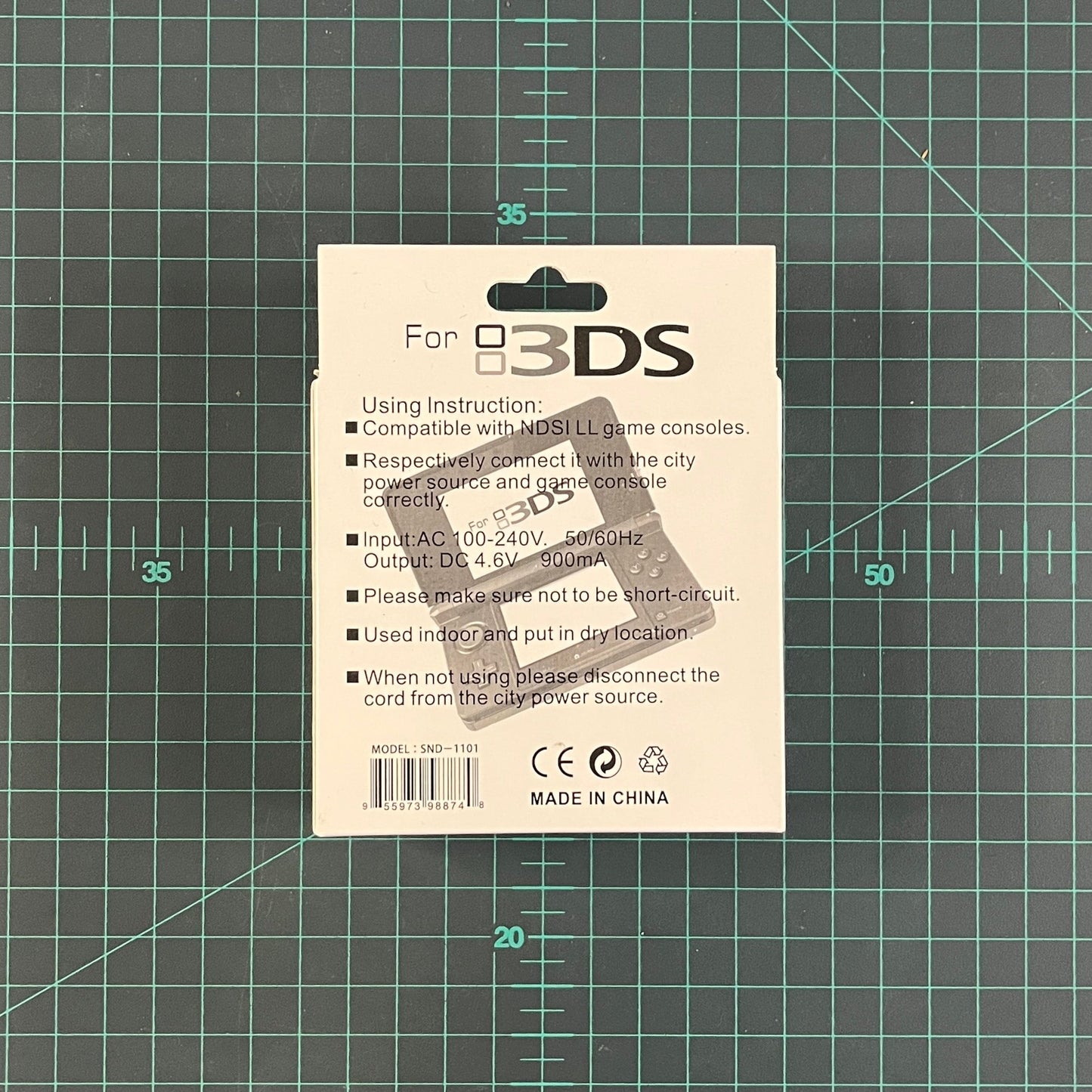 AC Adapter | Charger | Generic 3rd Party | Nintendo 3DS | New Accessories - RetroguySA