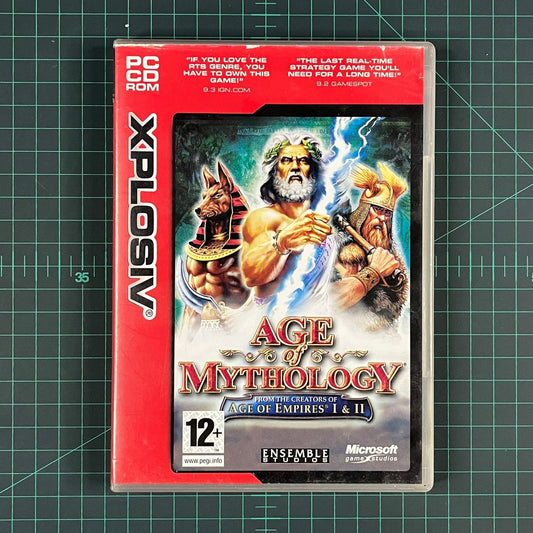 Age of Mythology: Age of Empires 1 & 2 + Age of Mythology The Titans | Explosiv | PC | Used Game - RetroguySA