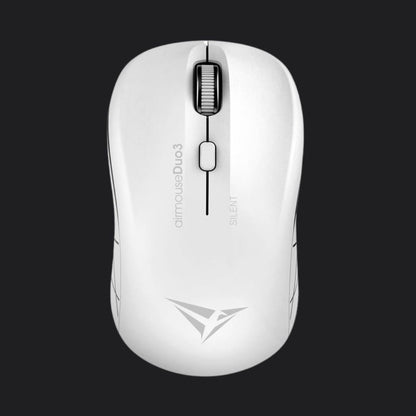 Alcatroz Airmouse Duo 3 Silent Wireless and Bluetooth Mouse - White - RetroguySA