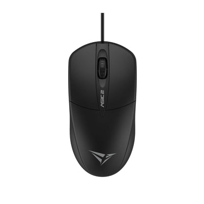 Alcatroz Asic 2 High Resolution Optical Wired Mouse - Black - RetroguySA