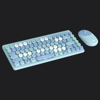 Alcatroz JellyBean A3000 Wireless and Bluetooth Combo - Aqua - RetroguySA