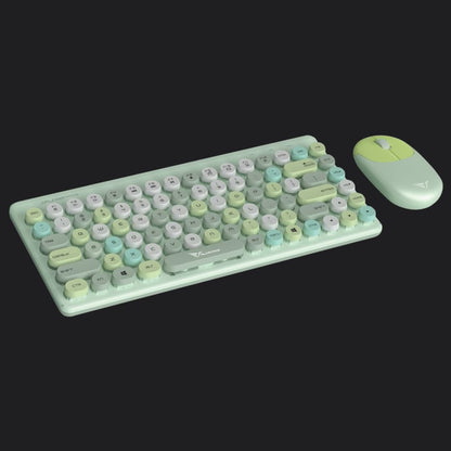 Alcatroz JellyBean A3000 Wireless and Bluetooth Combo - Crayon Green - RetroguySA