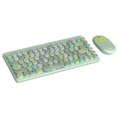 Alcatroz JellyBean A3000 Wireless and Bluetooth Combo - Crayon Green - RetroguySA