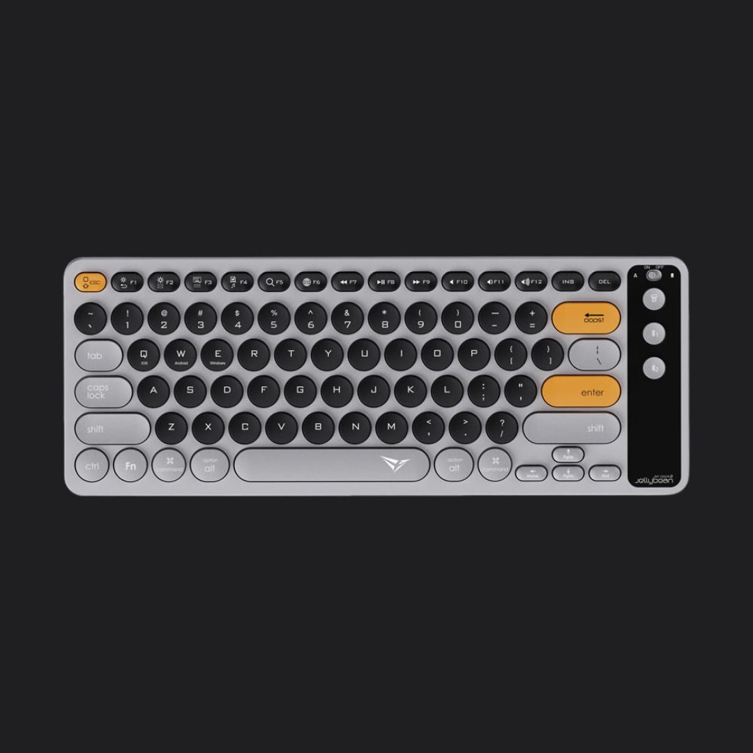 Alcatroz Jellybean Air Dock 2 Bluetooth and Wireless Keyboard - Autumn Black - RetroguySA