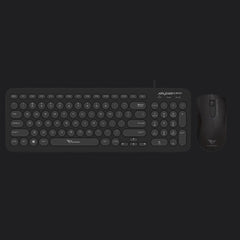 Alcatroz Jellybean U2000 Keyboard and Mouse - Black - RetroguySA