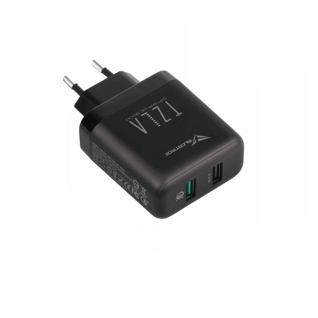 Alcatroz Optima QC 3000 Dual USB Charger - RetroguySA
