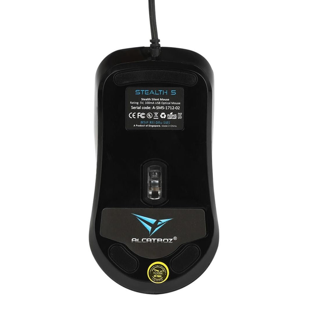 Alcatroz Stealth 5 USB Mouse - Metallic Blue - RetroguySA