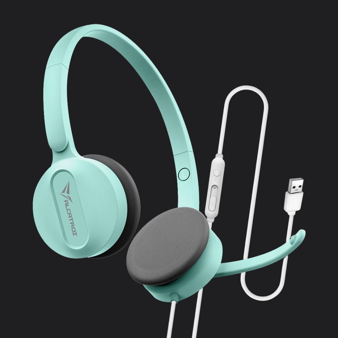 Alcatroz XP 3U USB Headset with Mic - Mint - RetroguySA