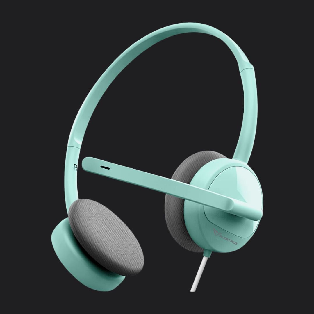 Alcatroz XP1 3.5mm Headset with Microphone - Mint - RetroguySA