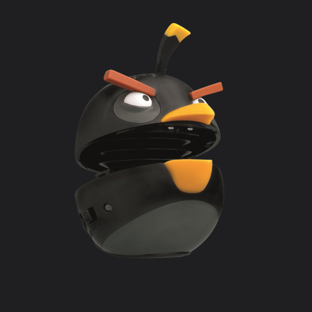 Angry Birds Black Bird Mini Speaker - RetroguySA
