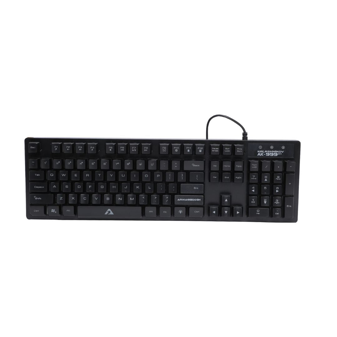 Armaggeddon AK - 999 SFX Gaming Membrane Keyboard - RetroguySA
