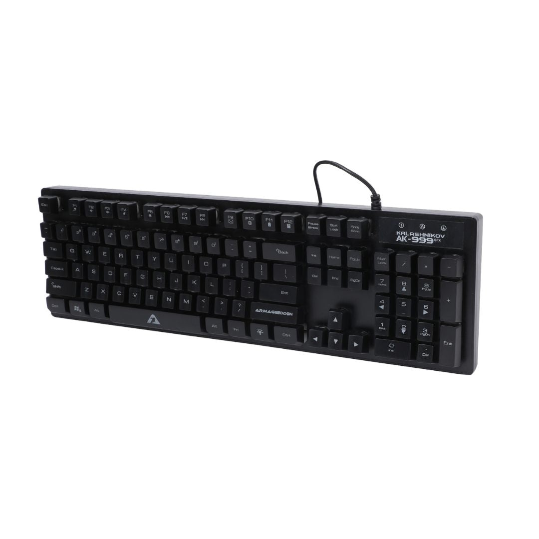 Armaggeddon AK - 999 SFX Gaming Membrane Keyboard - RetroguySA