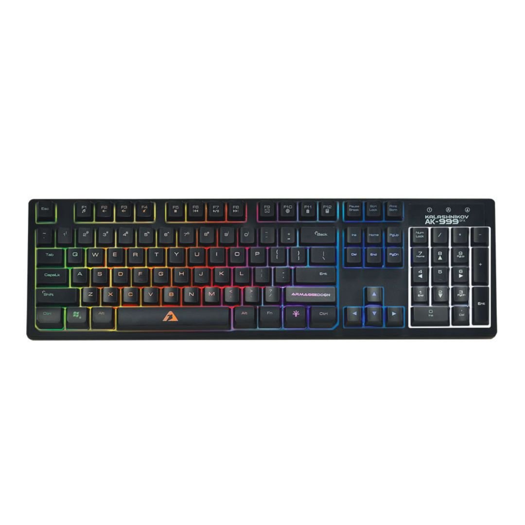 Armaggeddon AK - 999 SFX Gaming Membrane Keyboard - RetroguySA