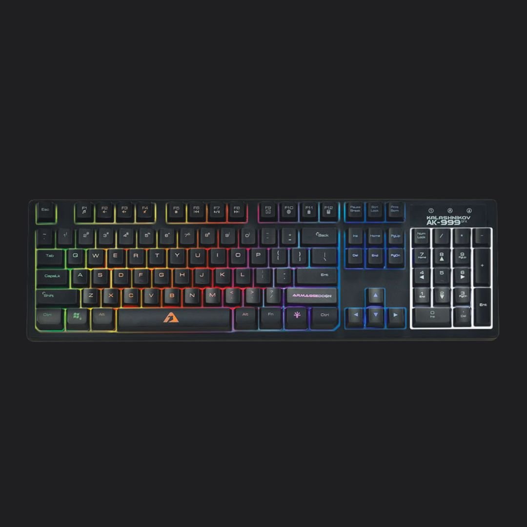 Armaggeddon AK - 999 SFX Gaming Membrane Keyboard - RetroguySA