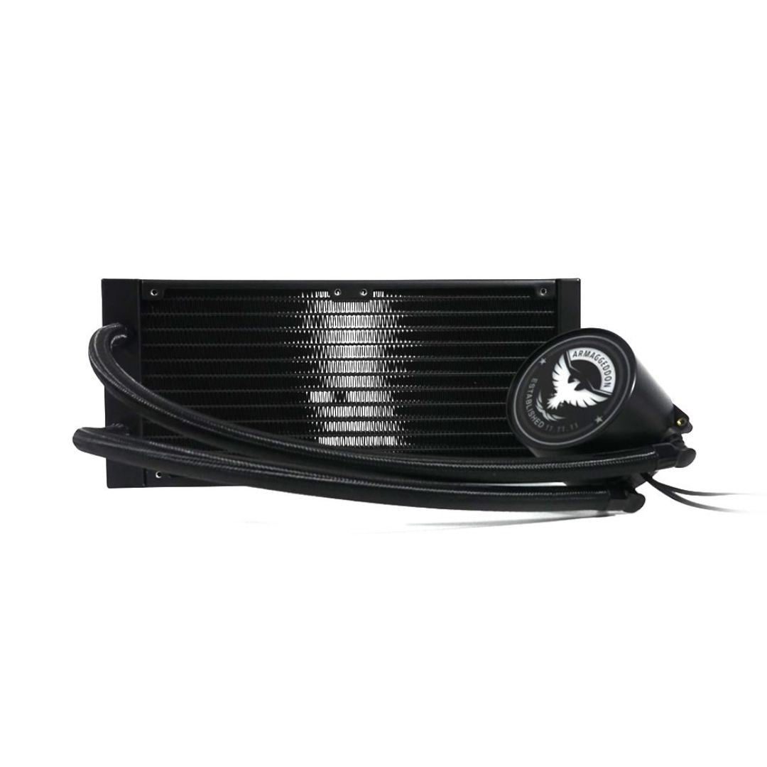 Armaggeddon Arctic Freeze 240 CPU Liquid Cooler - Black - RetroguySA