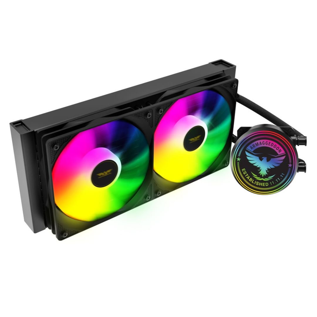 Armaggeddon Arctic Freeze 240 CPU Liquid Cooler - Black - RetroguySA