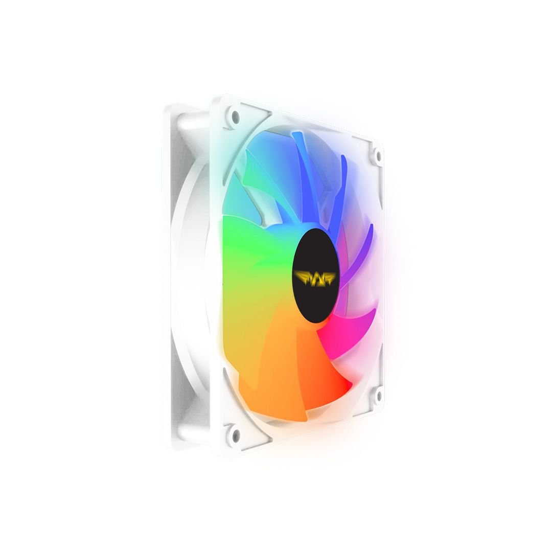 Armaggeddon ARGB KIT 5000 Cooling 12cm Fan Kit - White - RetroguySA