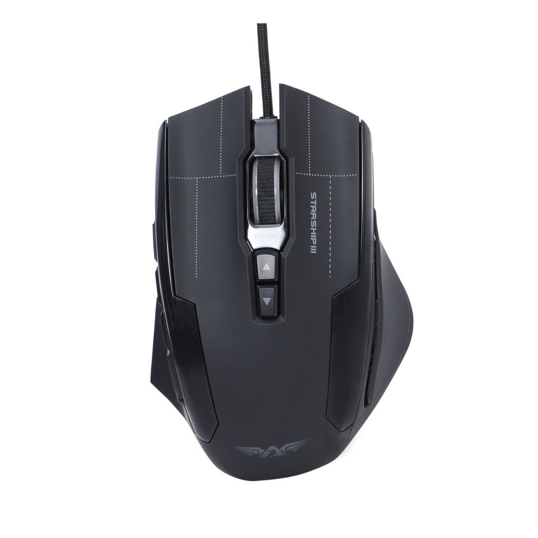 Armaggeddon NRO - 5 STARSHIP III RGB Laser Gaming Mouse - RetroguySA