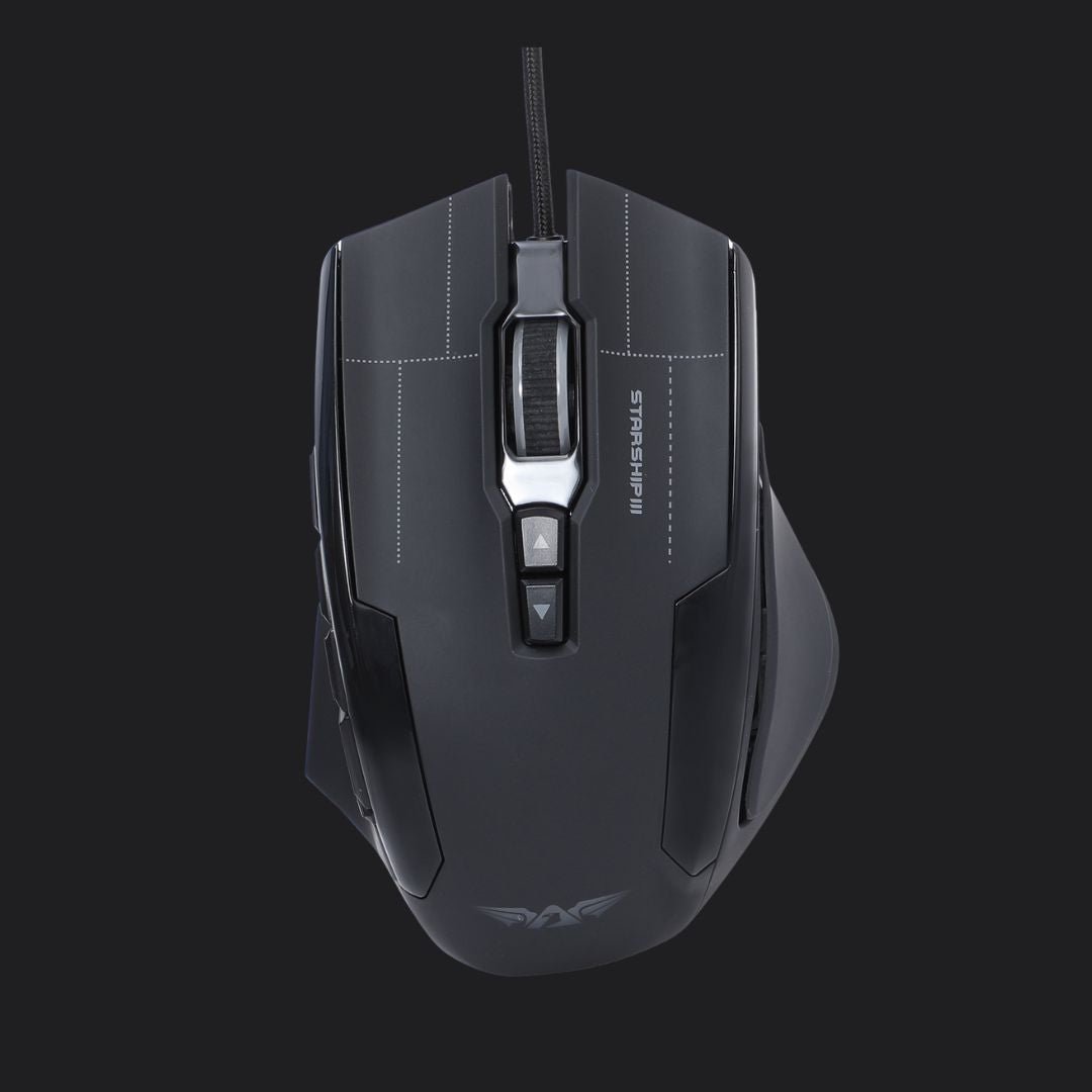 Armaggeddon NRO - 5 STARSHIP III RGB Laser Gaming Mouse - RetroguySA