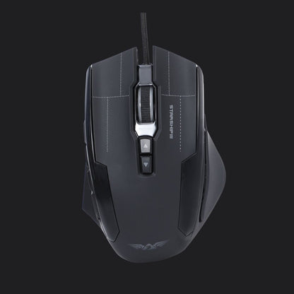 Armaggeddon NRO - 5 STARSHIP III RGB Laser Gaming Mouse - RetroguySA